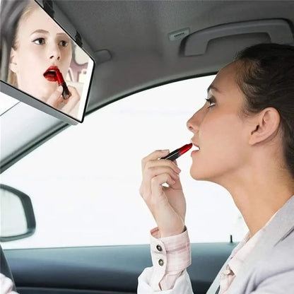 USB Powered Car Sun Visor LED Vanity Mirror Touch Control Makeup Mirror for Truck SUV