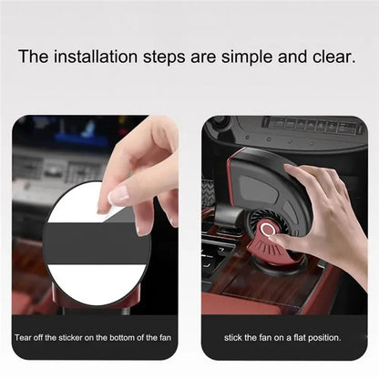 24V Car Heater Windshield Defrosting Defogging Vehicle Interior Heating Fan