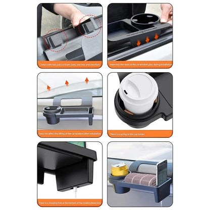 Car Beverage Sundries Phone Holder Door Frame Hanging Storage Rack