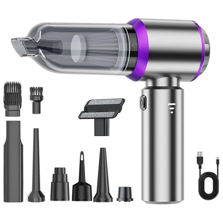 ST-6653 Rechargeable Brushless Motor Car Vacuum Cleaner High Power Handheld Car Home Cleaning Tool
