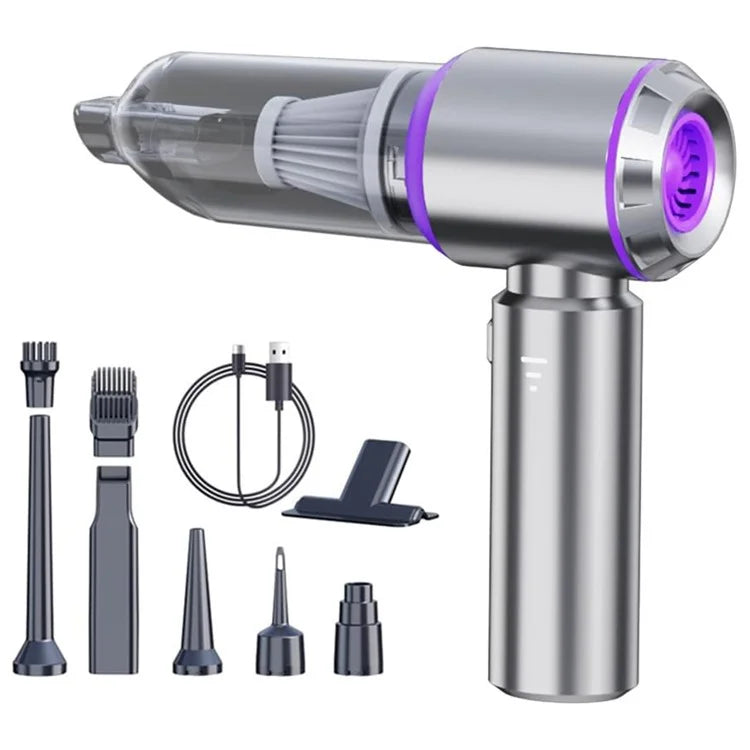 ST-6653 Rechargeable Brushless Motor Car Vacuum Cleaner High Power Handheld Car Home Cleaning Tool