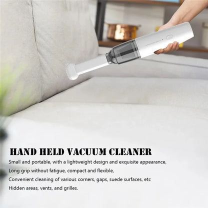 SY01-Q8 Mini Portable Vacuum Cleaner USB Rechargeable 4000Pa Cordless Car Home Cleaner