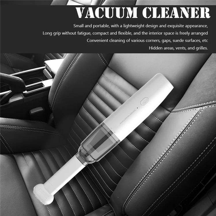 SY01-Q8 Mini Portable Vacuum Cleaner USB Rechargeable 4000Pa Cordless Car Home Cleaner