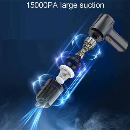 3101-A Handheld Brush Motor Car Vacuum Cleaner 4000mAh Battery-Operate Mini Wireless Vacuum Cleaner