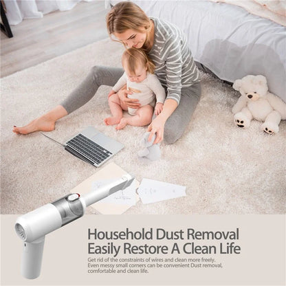 S1 Mini Cordless Vacuum Cleaner Folding High Power Suction 2-in-1 Handheld Vacuum Cleaner for Car, Home