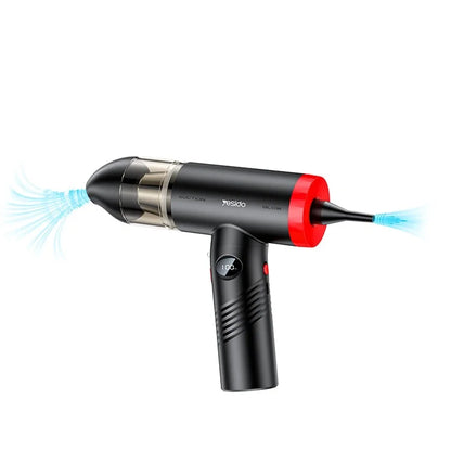 YESIDO VC06 Car Home Handheld Vacuum Cleaner Blow / Suction / Inflation Function Wireless Vacuum Cleaner