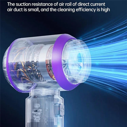 SUITU ST-6653Plus High Power Car Home Handheld Vacuum Cleaner Wireless Rechargeable Cleaning Tool