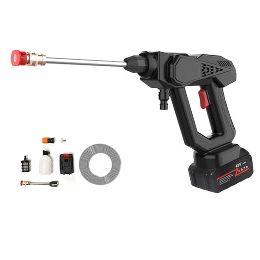 8107 Household Electric Car Washing Machine Water Spray Nozzle 48VH 12000mAh Car Water Gun