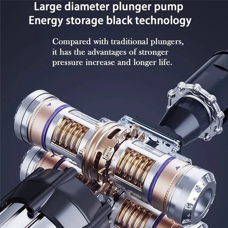 8103 High Pressure Water Gun Electric Car Household Spray Washer Cleaner Washing Machine (Battery: 96VH 18000mAh)
