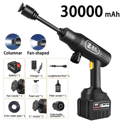 ZHONG HUI ZH-HXCQ Rechargeable Car Washing Water Gun Garden Watering Electric Water Sprayer