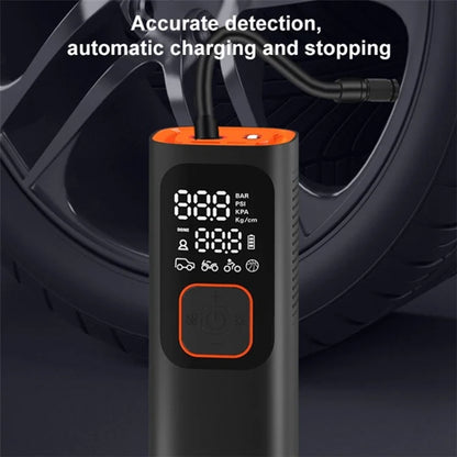 NW01-P Car Tire Inflator Digital Display Portable Cordless Air Inflator (7500mAh Battery, 12V Cigarette Lighter)