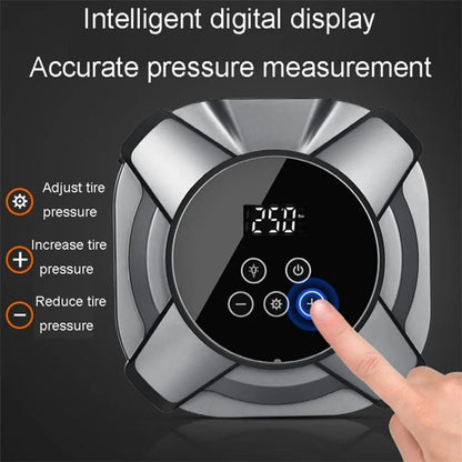 ZY5201 30 Cylinder 12V Car Tire Pressure Measurement Digital Display Smart Inflatable Pump