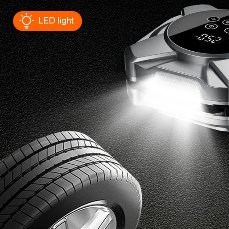 ZY5201 30 Cylinder 12V Car Tire Pressure Measurement Digital Display Smart Inflatable Pump