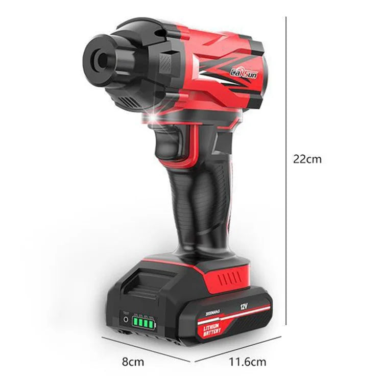 CARSUN C1811 Electric Air Pump Digital Display Wireless Car Motorcycle Tire Inflator with LED Light