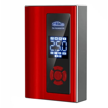 AI8 12V Car Air Pump Emergency Flashlight Power Supply Portable Phone Charger