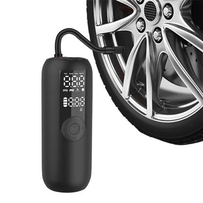 LP1 Outdoor Portable Smart Tire Pump with LED Light, Car Bike Mini Inflator