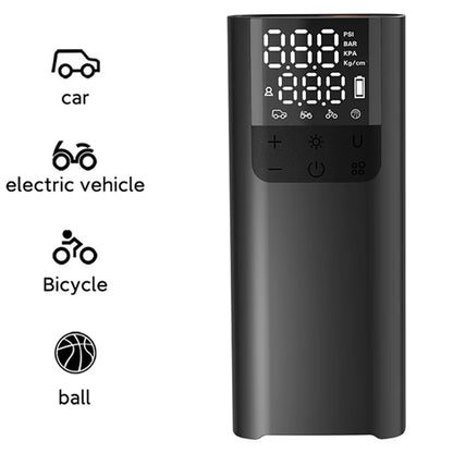LP5 17-Cylinder High-Pressure Rapid Portable Tire Pump with Power Bank Function