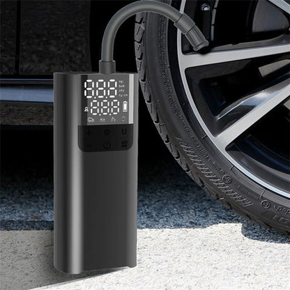 LP5 17-Cylinder High-Pressure Rapid Portable Tire Pump with Power Bank Function