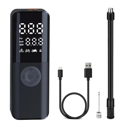 MY-B Portable Air Pump Mini Inflator for Bike, Motorcycle, and Ball