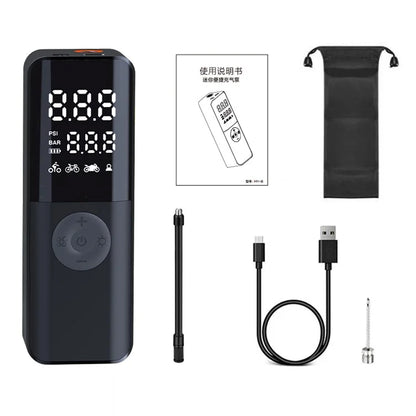 MY-B Portable Air Pump Mini Inflator for Bike, Motorcycle, and Ball