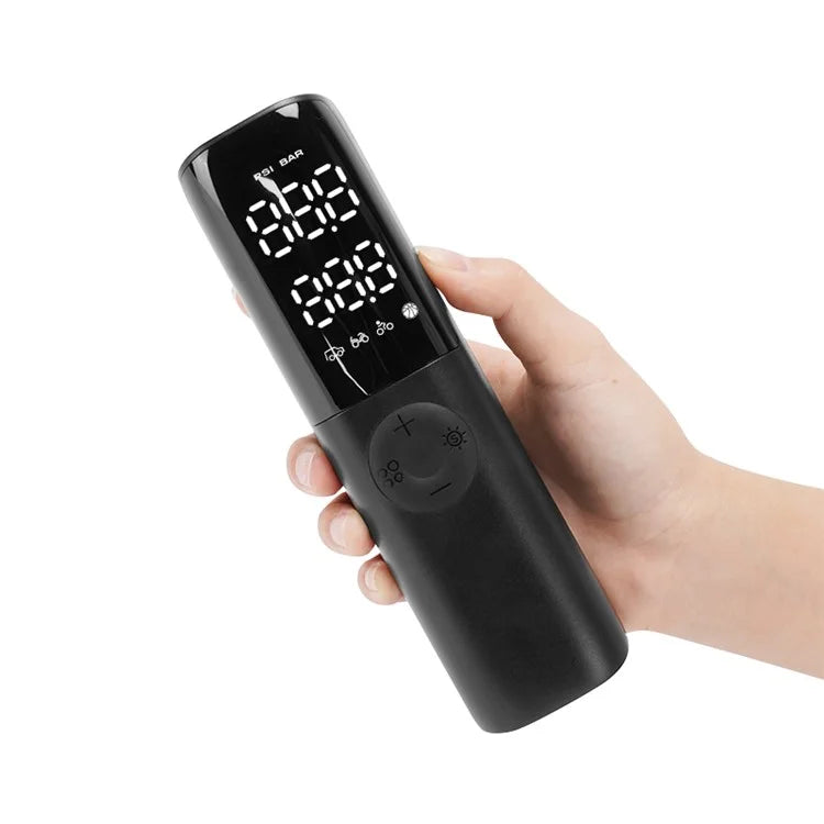 KF02 12V Cigarette Lighter Corded Portable Tire Pump with Digital Display