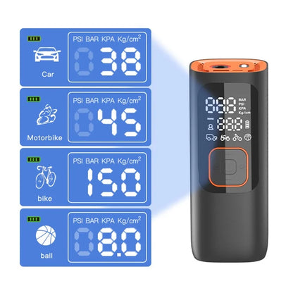 NW01-SP Tire Inflator Portable Air Compressor Air Pump for Car Motorcycle