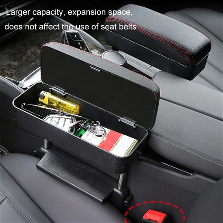 Multifunctional Wireless Charger Car Armrest Storage Box Center Console Arm Rest Organizer
