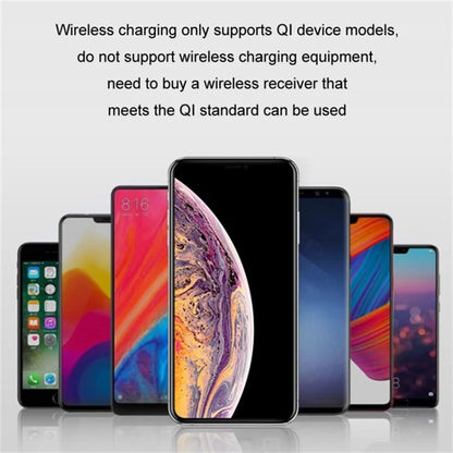 Multifunctional Wireless Charger Car Armrest Storage Box Center Console Arm Rest Organizer