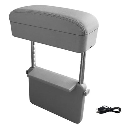Multifunctional Wireless Charger Car Armrest Storage Box Center Console Arm Rest Organizer