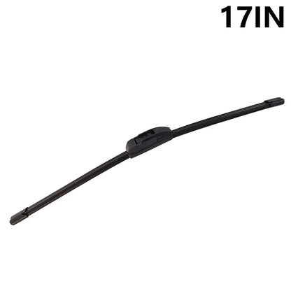 1Pc Universal Car Windshield Wiper Blade ABS+Rubber Noiseless Vehicle Wiper Blade
