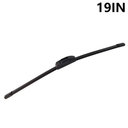 1Pc Universal Car Windshield Wiper Blade ABS+Rubber Noiseless Vehicle Wiper Blade