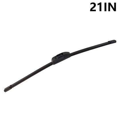 1Pc Universal Car Windshield Wiper Blade ABS+Rubber Noiseless Vehicle Wiper Blade