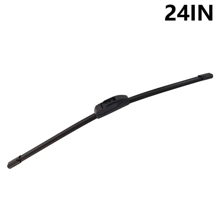 1Pc Universal Car Windshield Wiper Blade ABS+Rubber Noiseless Vehicle Wiper Blade