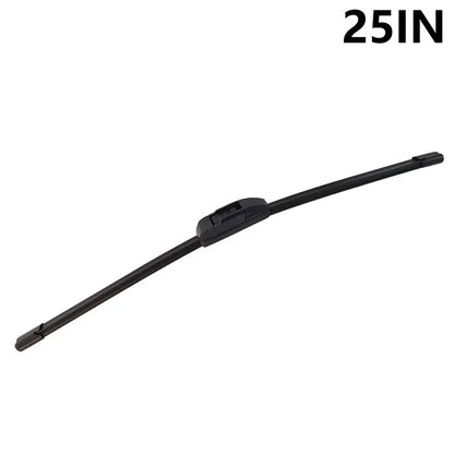 1Pc Universal Car Windshield Wiper Blade ABS+Rubber Noiseless Vehicle Wiper Blade