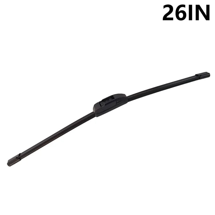 1Pc Universal Car Windshield Wiper Blade ABS+Rubber Noiseless Vehicle Wiper Blade