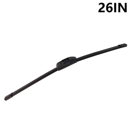 1Pc Universal Car Windshield Wiper Blade ABS+Rubber Noiseless Vehicle Wiper Blade
