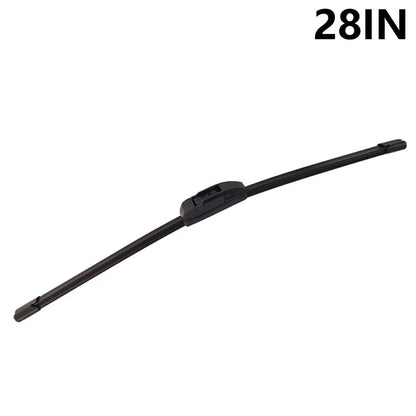 1Pc Universal Car Windshield Wiper Blade ABS+Rubber Noiseless Vehicle Wiper Blade