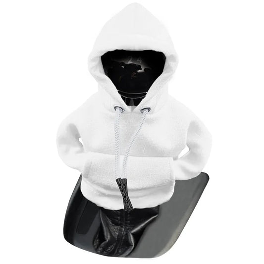 Creative Hoodie Design Car Shift Knob Cover Gear Shift Lever Decoration