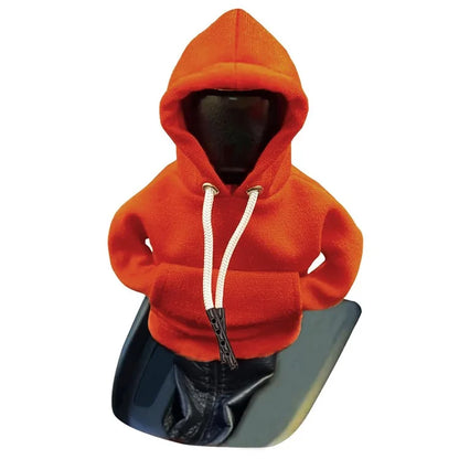 Creative Hoodie Design Car Shift Knob Cover Gear Shift Lever Decoration