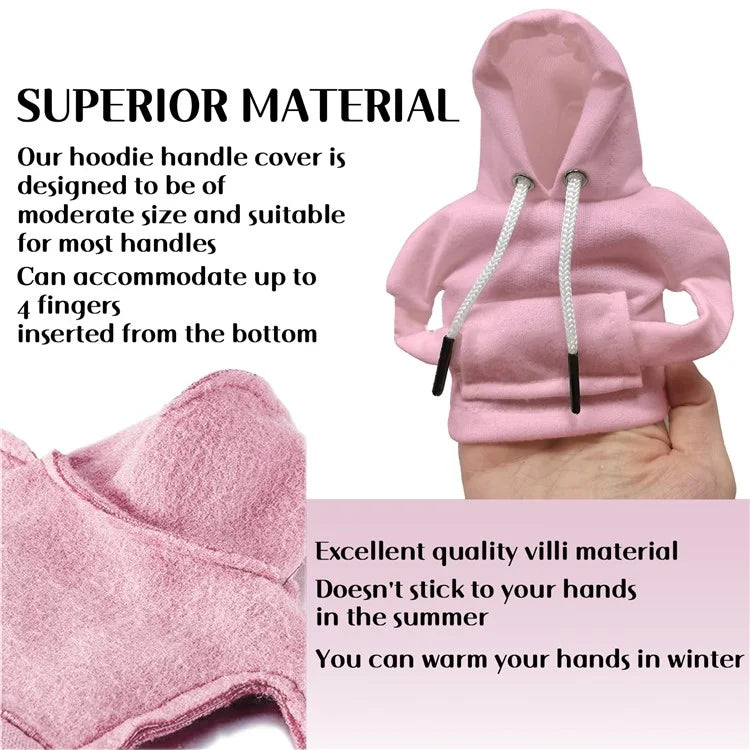 Creative Hoodie Design Car Shift Knob Cover Gear Shift Lever Decoration