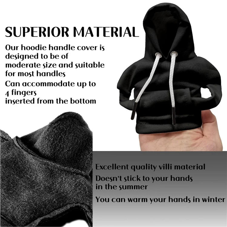Creative Hoodie Design Car Shift Knob Cover Gear Shift Lever Decoration