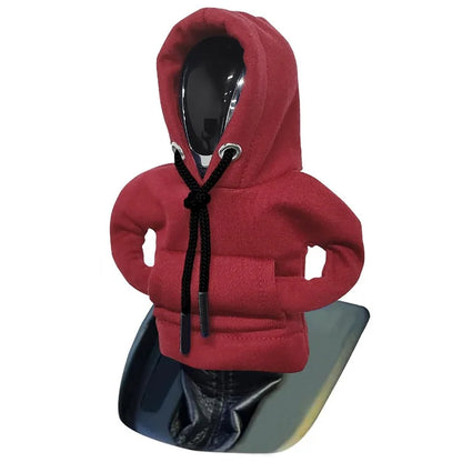 Creative Hoodie Design Car Shift Knob Cover Gear Shift Lever Decoration