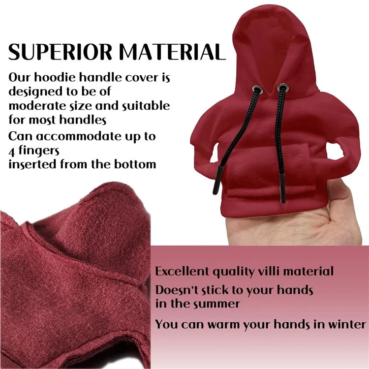 Creative Hoodie Design Car Shift Knob Cover Gear Shift Lever Decoration