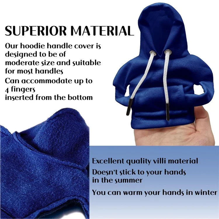 Creative Hoodie Design Car Shift Knob Cover Gear Shift Lever Decoration