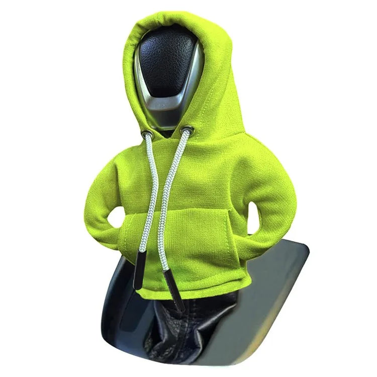 Creative Hoodie Design Car Shift Knob Cover Gear Shift Lever Decoration