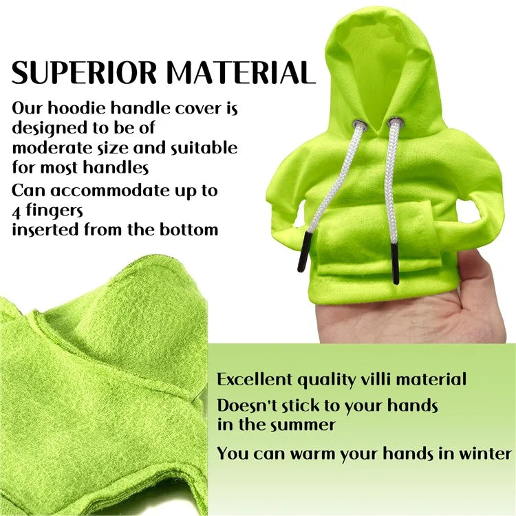Creative Hoodie Design Car Shift Knob Cover Gear Shift Lever Decoration