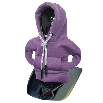 Creative Hoodie Design Car Shift Knob Cover Gear Shift Lever Decoration