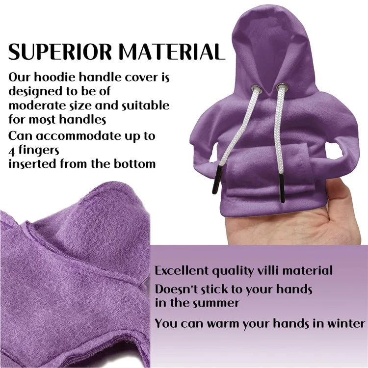 Creative Hoodie Design Car Shift Knob Cover Gear Shift Lever Decoration