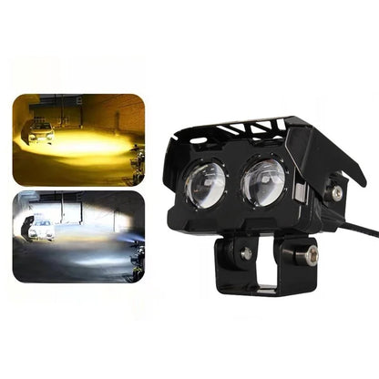 W65 Waterproof Motorcycle LED Headlight Super Bright Spotlight Fog Lamp
