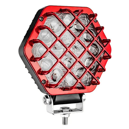 5-inch 48W 16-LED Car Truck Forklift Driving Spotlight Waterproof Engineering Vehicle Headlight